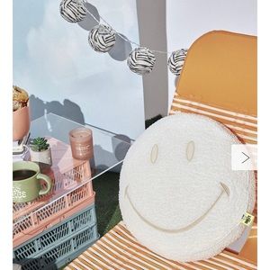 Smiley face Cotton On decorative pillow